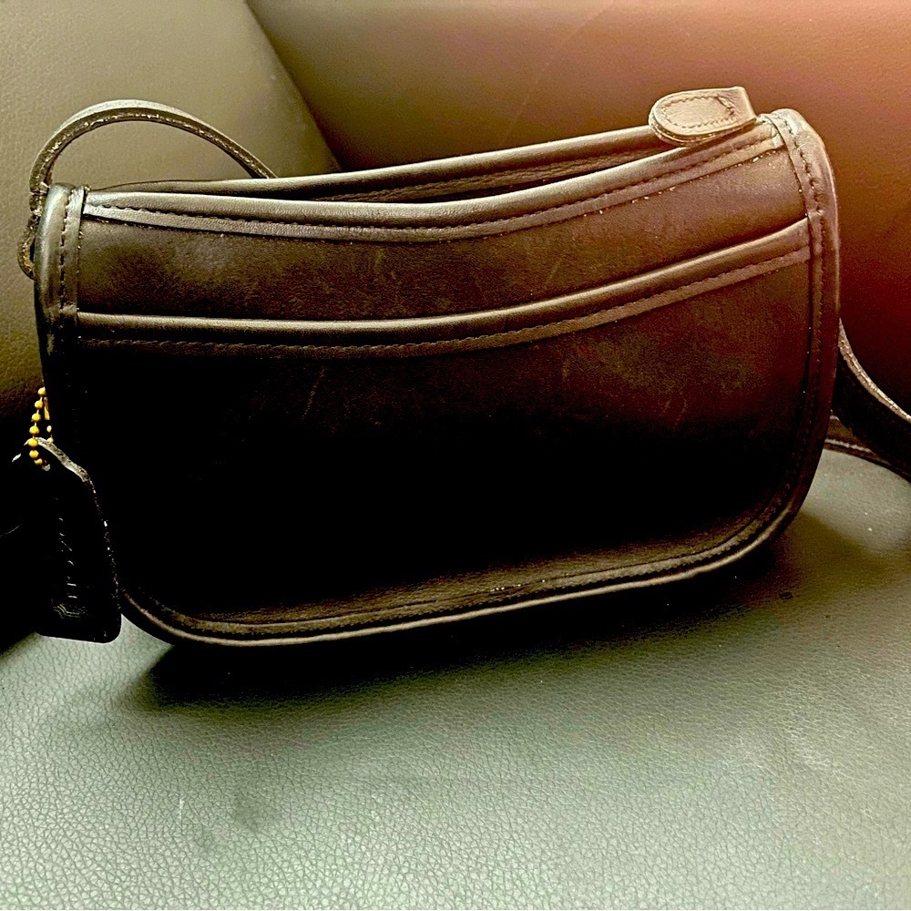 Vintage coach clean leather